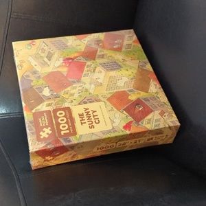 The Sunny City 1000 Piece Jigsaw #3 of 3 - Magic Puzzle Company Brand New/Sealed